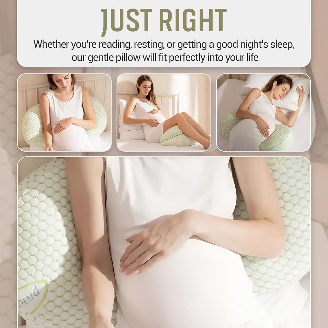 CozyNest – Adjustable Pregnancy Support Pillow