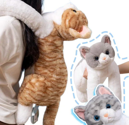 CatCuddle Plush Toy – Weighted Stuffed Cat Pillow for Kids & Toddlers
