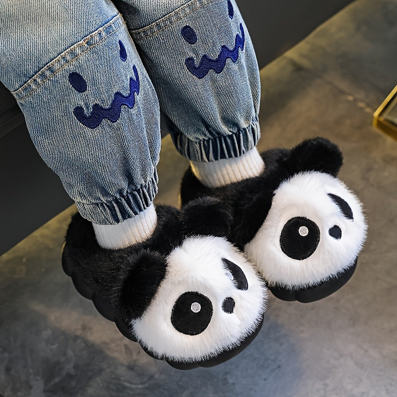 PandaSteps Kids Slippers – Warm Plush Winter Slippers for Toddlers