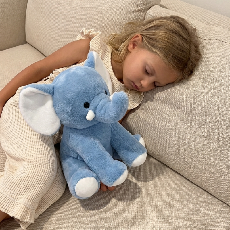 Karina Calm Elephant Plush Toy — Baby Soft Toy