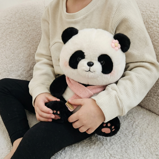 Linnea  Scarf Panda Plush Toy — Kids Toy