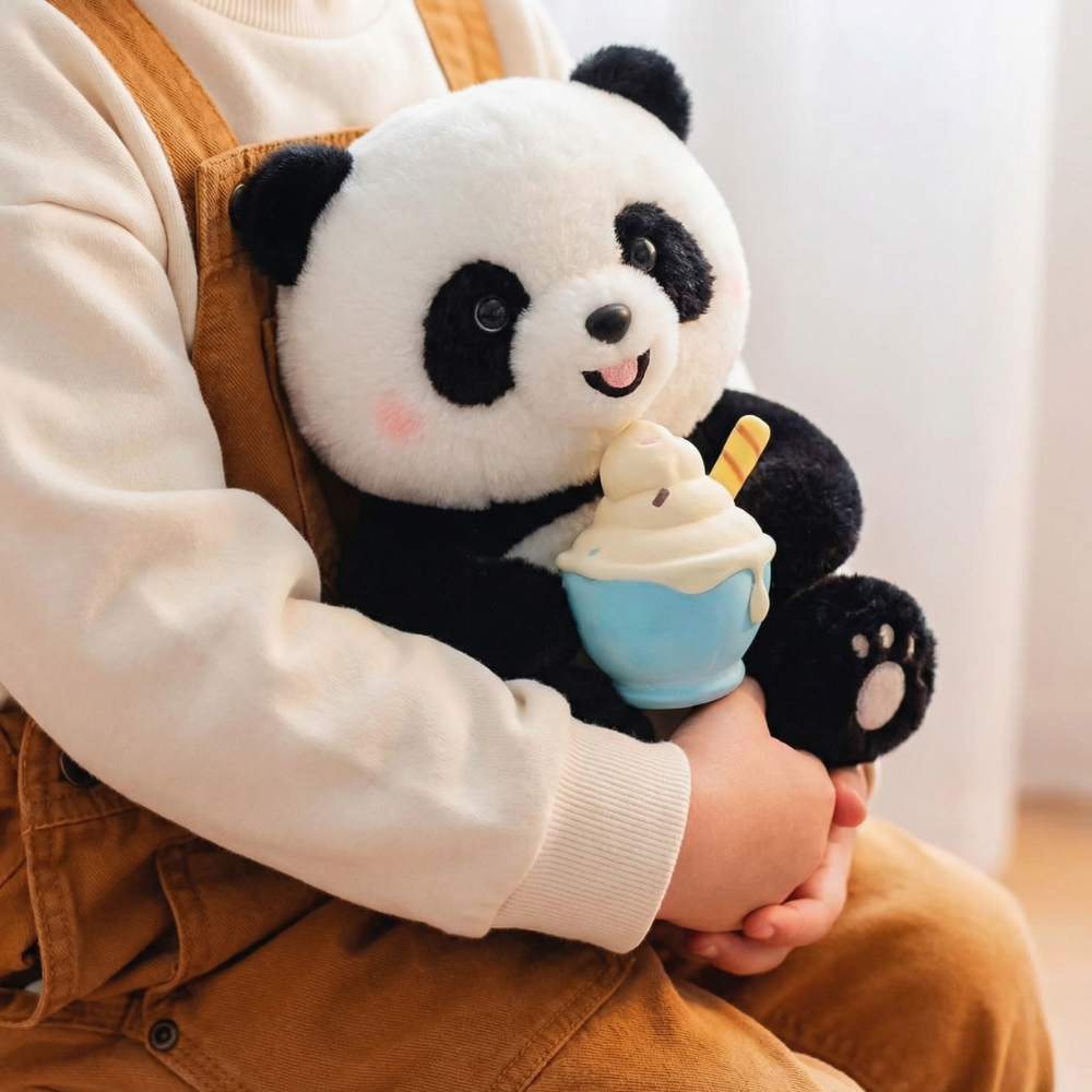 Fiona Smoothie Panda — Plush Toy for Kids