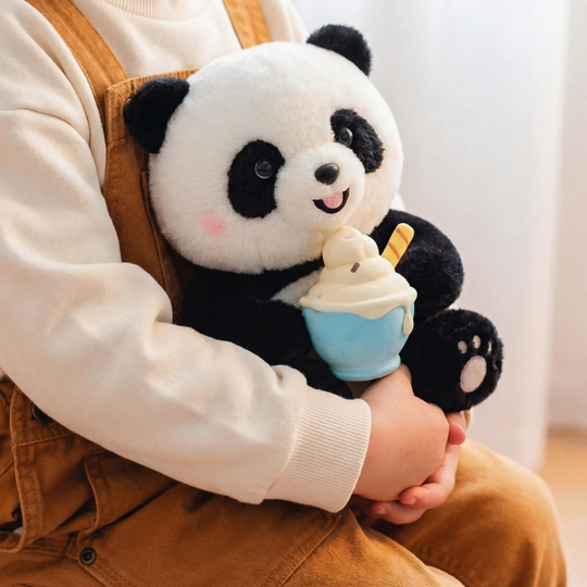Fiona Smoothie Panda — Plush Toy for Kids