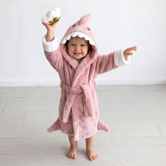 Baby Animal Hooded Towel Robe – Super Soft Post-Bath Wrap for Infants