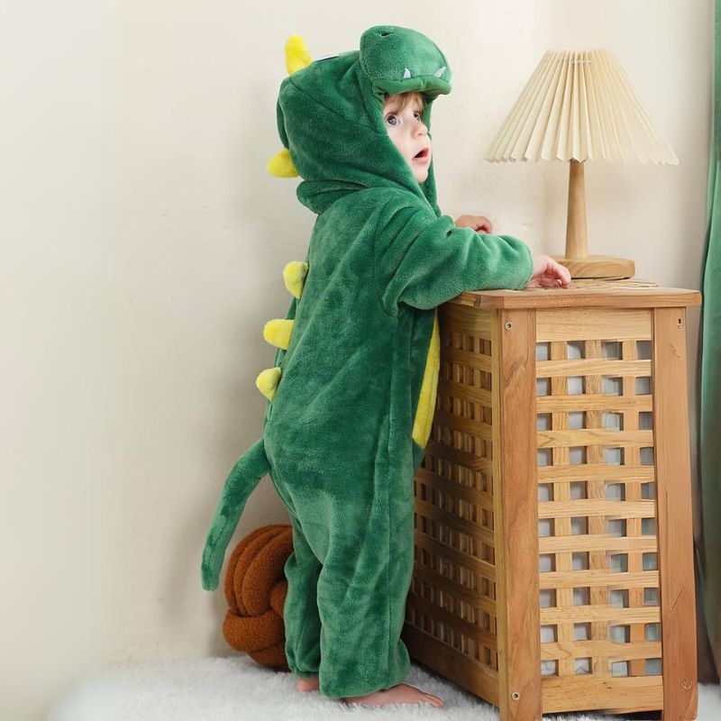 Milo & Moon Animal Jumpsuit – Baby & Toddler Soft One-Piece