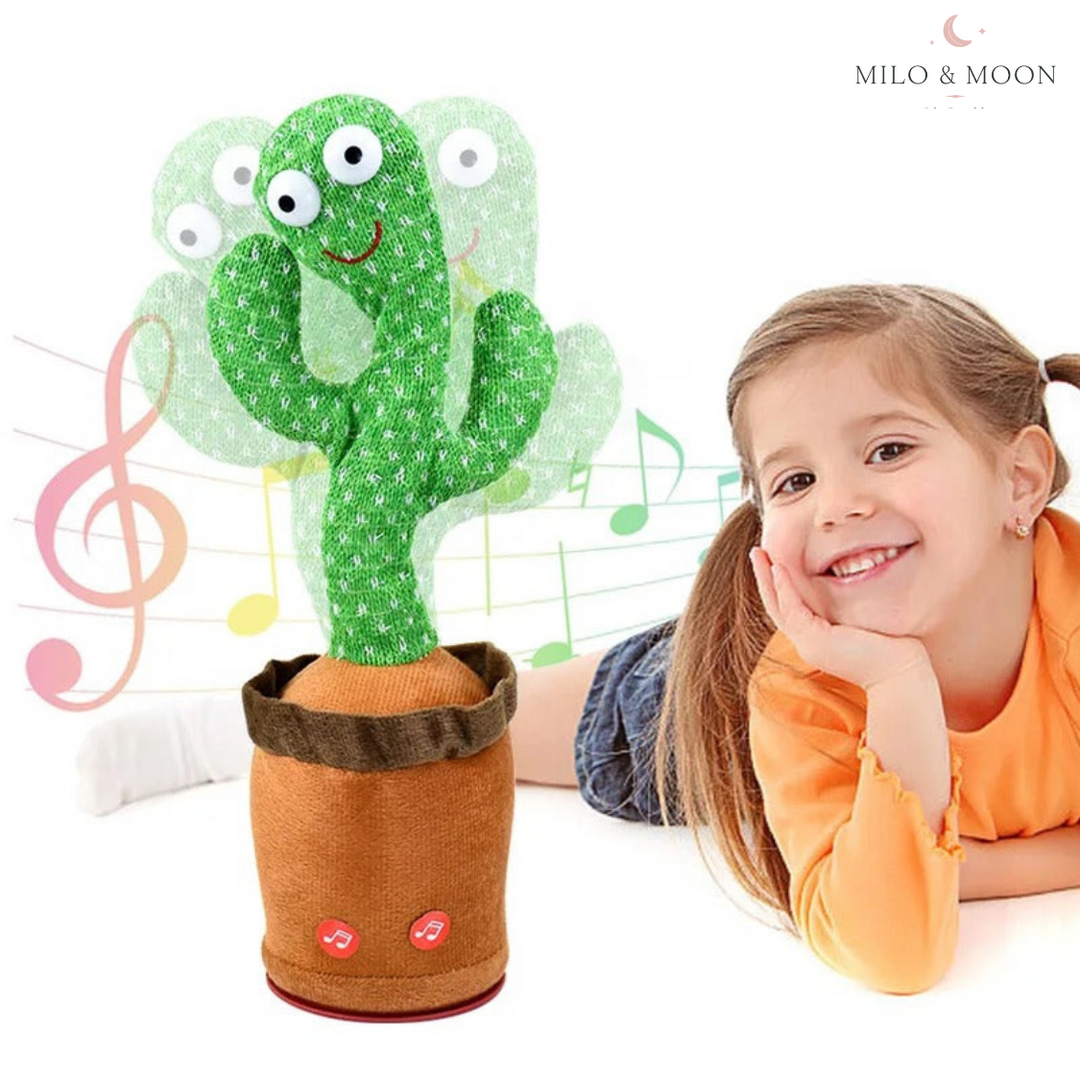 GigglyCactus Plush Toy – Talking Dancing Cactus Toy for Kids