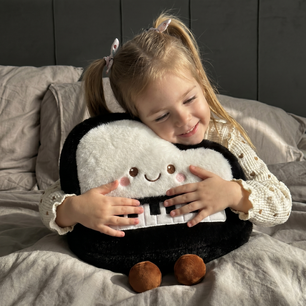 MusicCuddle Piano & Drum Plush Toy – Soft Musical Instrument Stuffed Toy