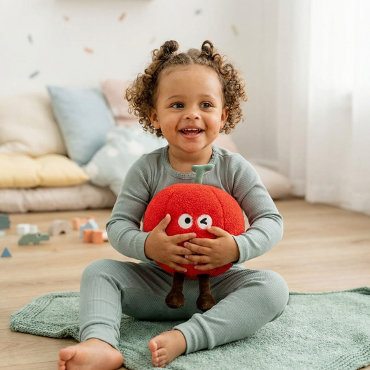 Matis Winking Cherry Plush Toy — Soft Toy for Kids