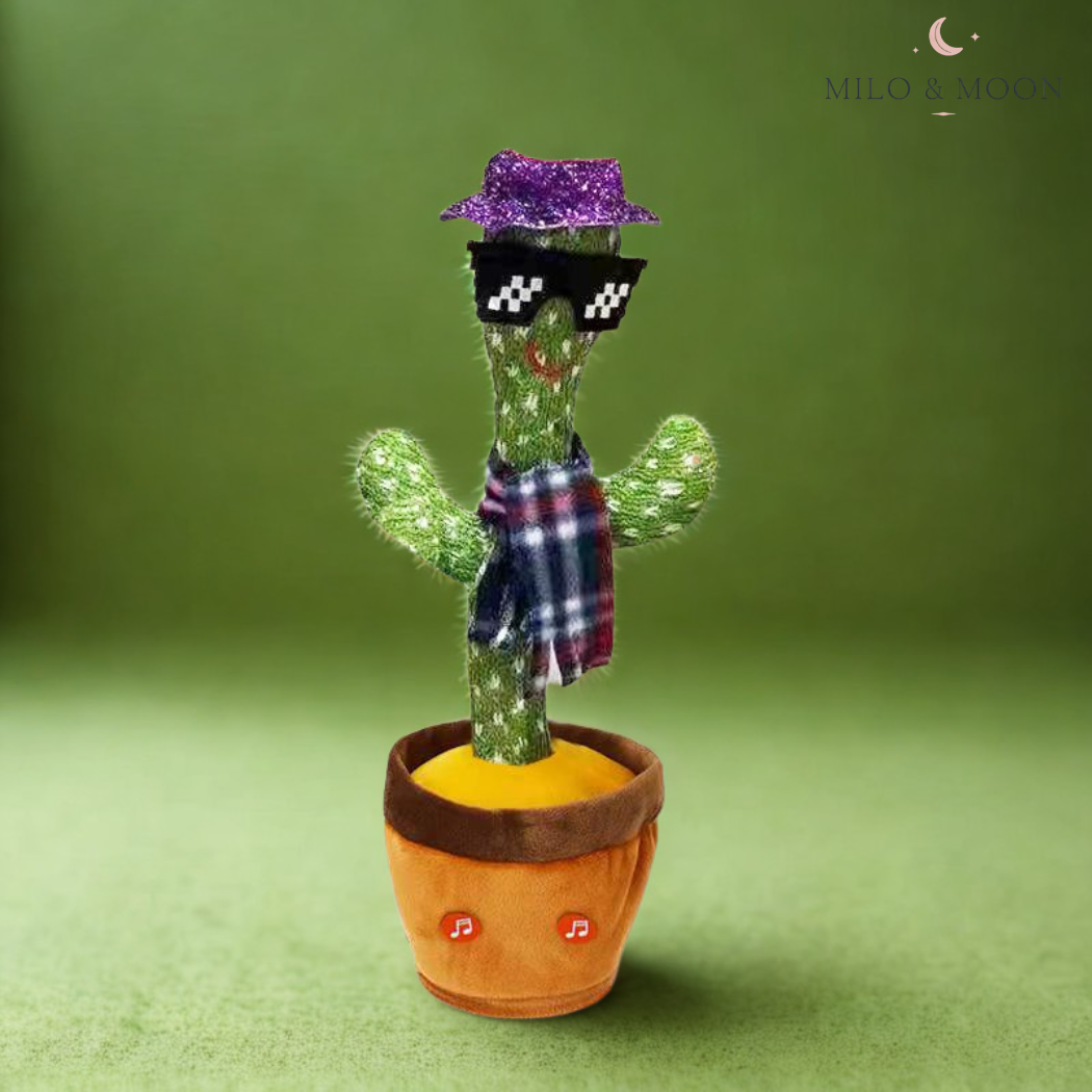 GigglyCactus Plush Toy – Talking Dancing Cactus Toy for Kids