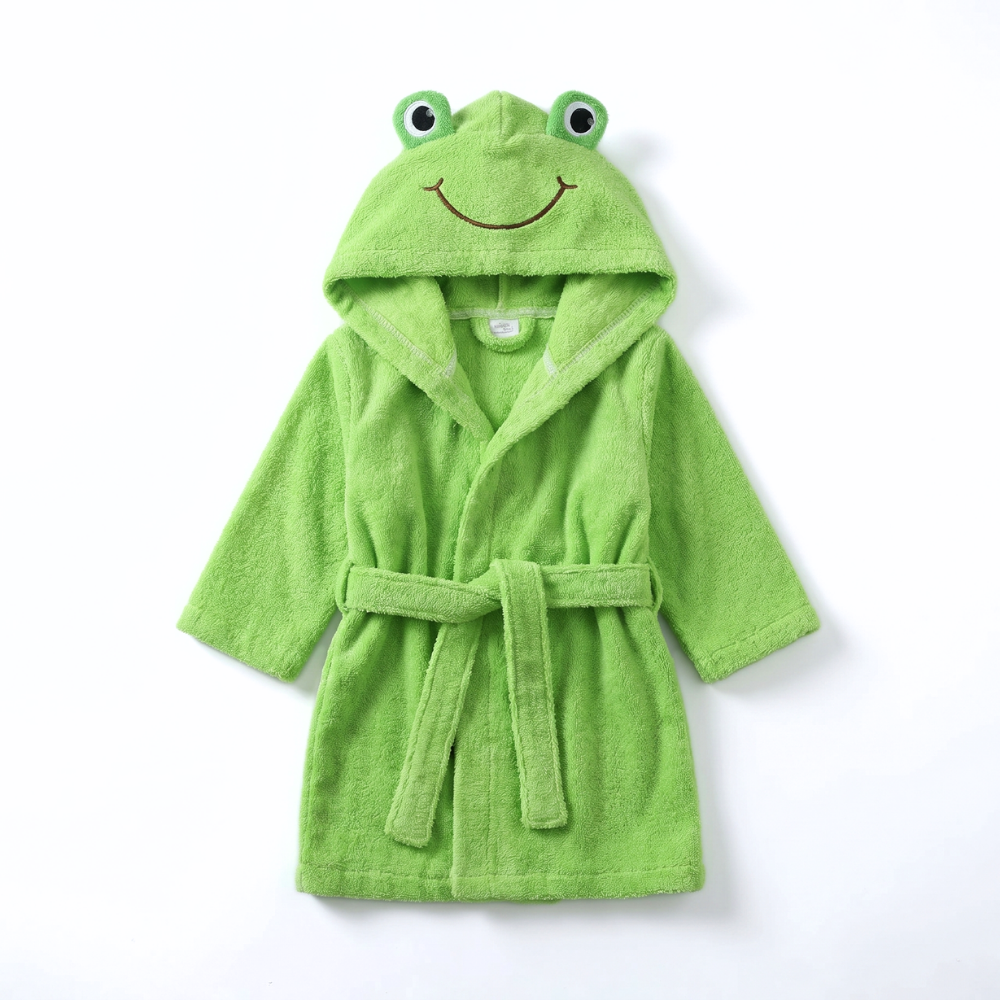 Baby Animal Hooded Towel Robe – Super Soft Post-Bath Wrap for Infants