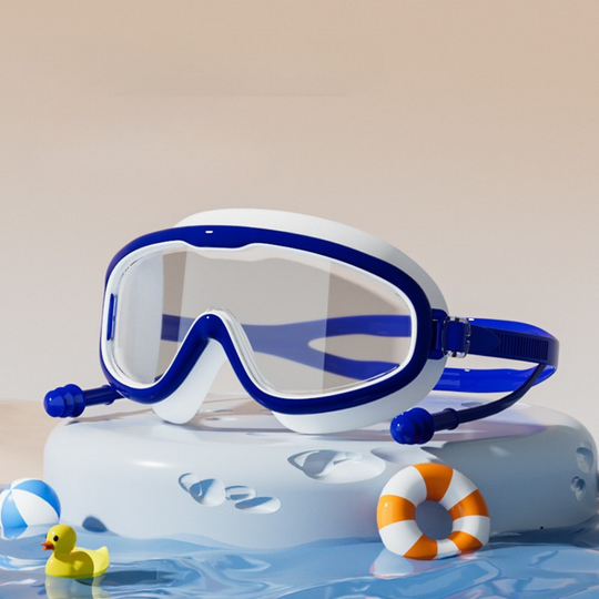 AquaView – Anti-Fog Swim Goggles with Wide Vision