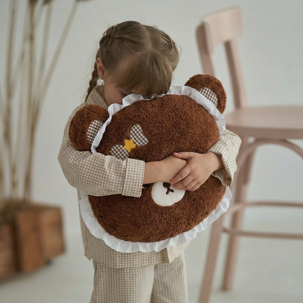 Iduna Frilly Bear Plush Toy — Soft Kids Toy