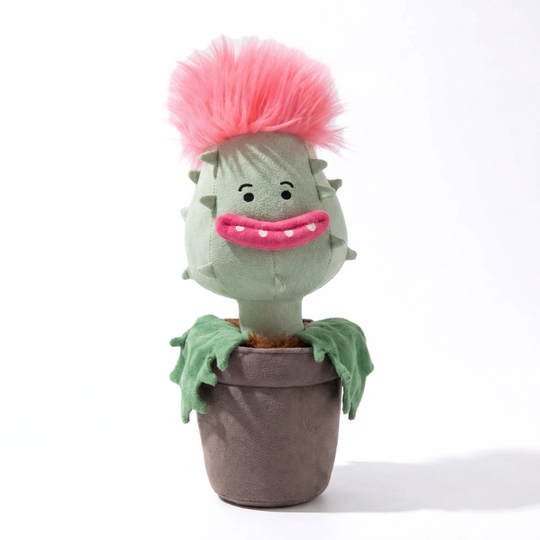 PlantCuddle Flower & Clover Plush Toy – Soft Botanical Nature Stuffed Plant