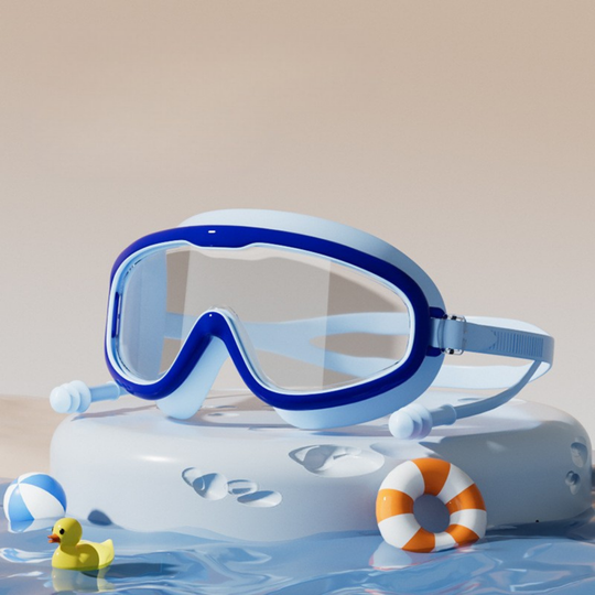 AquaView – Anti-Fog Swim Goggles with Wide Vision