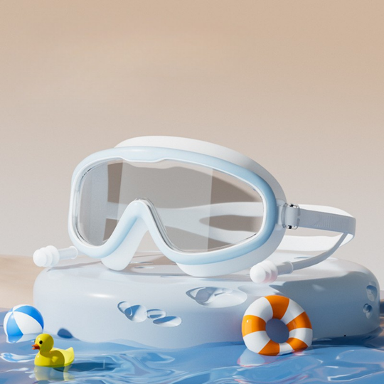 AquaView – Anti-Fog Swim Goggles with Wide Vision
