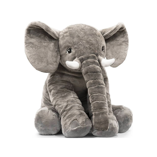 TeddyTrompa Plush Toy – Soft Stuffed Elephant Pillow for Kids & Toddlers