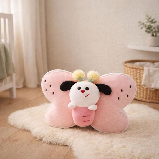 Elva  Butterfly Plush Toy —Baby Soft Toy