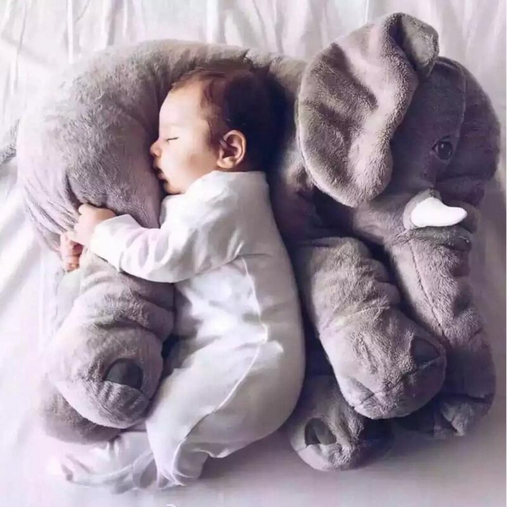 TeddyTrompa Plush Toy – Soft Stuffed Elephant Pillow for Kids & Toddlers