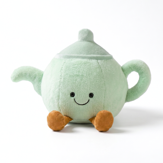 TeaCuddle Teapot Plush Toy – Soft Novelty Stuffed Toy for Home & Gift