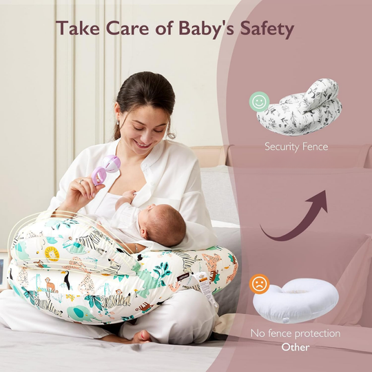 CuddleNest – Adjustable Nursing Pillow