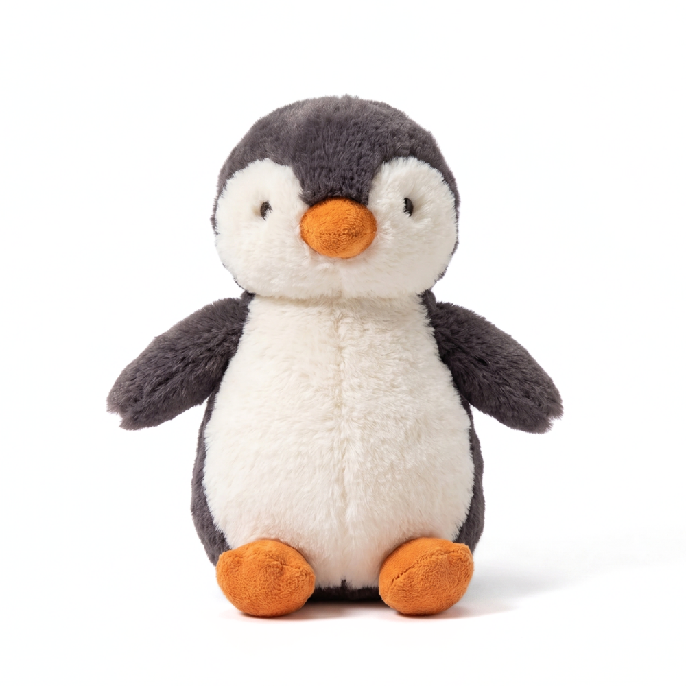 MiniCuddle Animal Plush Toy Set – Soft Penguin, Pig & Duck Stuffed Animals