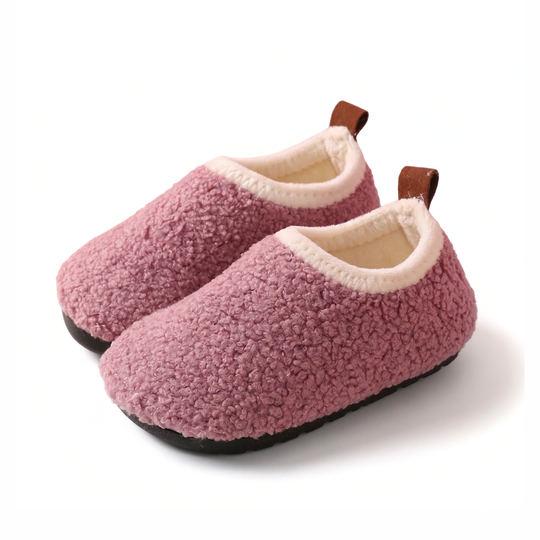 WoolyWalks – Kids Soft Warm Wool Slippers