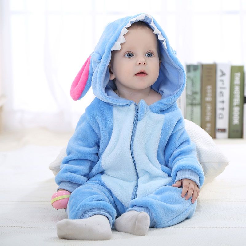 Milo & Moon Animal Jumpsuit – Baby & Toddler Soft One-Piece