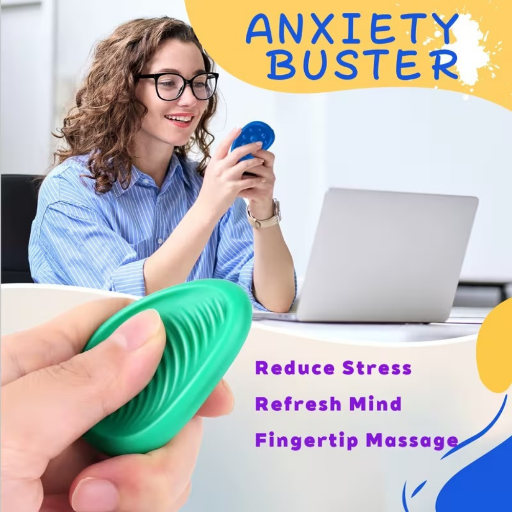 CalmiStone Fidget Toy – Silicone Sensory Stones for Kids & Toddlers