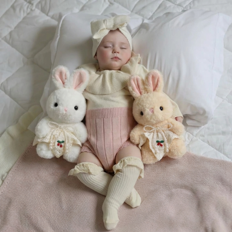 Lysa Pretty Bunny Plush Toy – Soft Stuffed Bunny for Babies & Toddlers