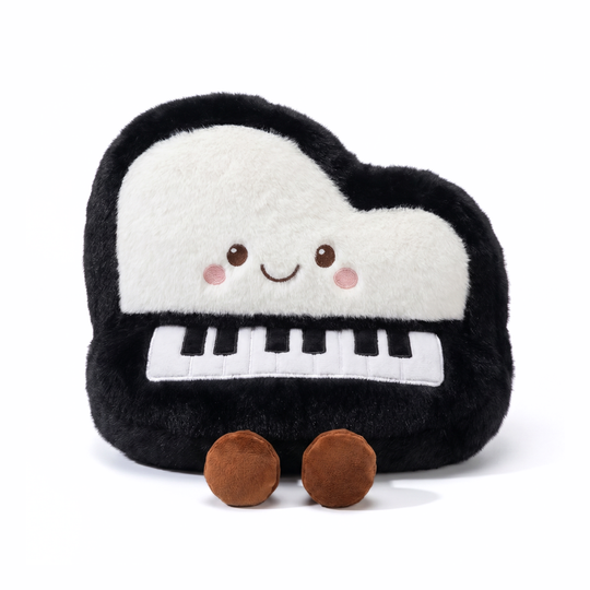 MusicCuddle Piano & Drum Plush Toy – Soft Musical Instrument Stuffed Toy