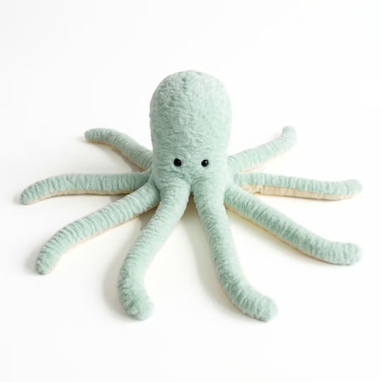 Ovia Long Octopus Plush Toy – Soft Stuffed Octopus for Babies & Toddlers