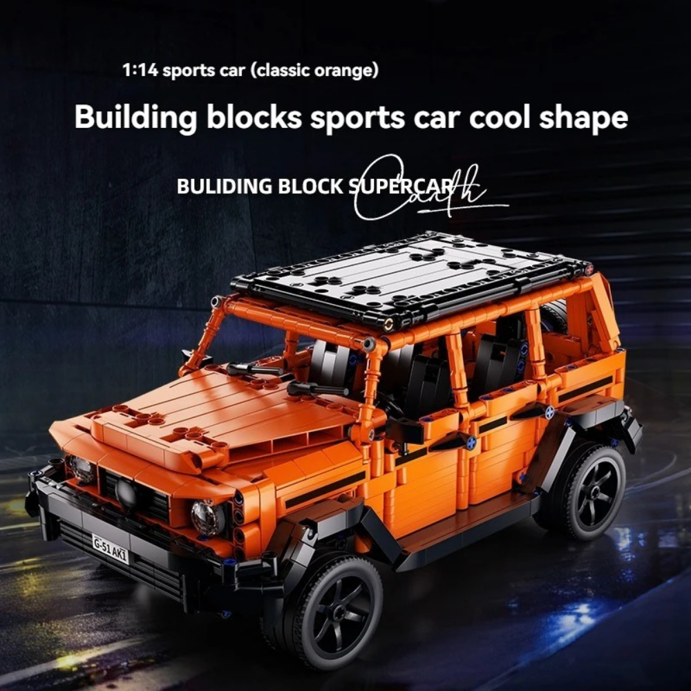 RoboRider RC Car Toy – Building Remote Control Toy for Kids