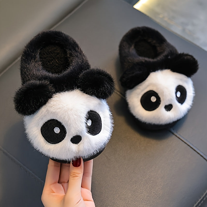 PandaSteps Kids Slippers – Warm Plush Winter Slippers for Toddlers