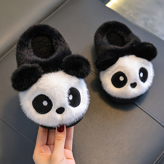 PandaSteps Kids Slippers – Warm Plush Winter Slippers for Toddlers