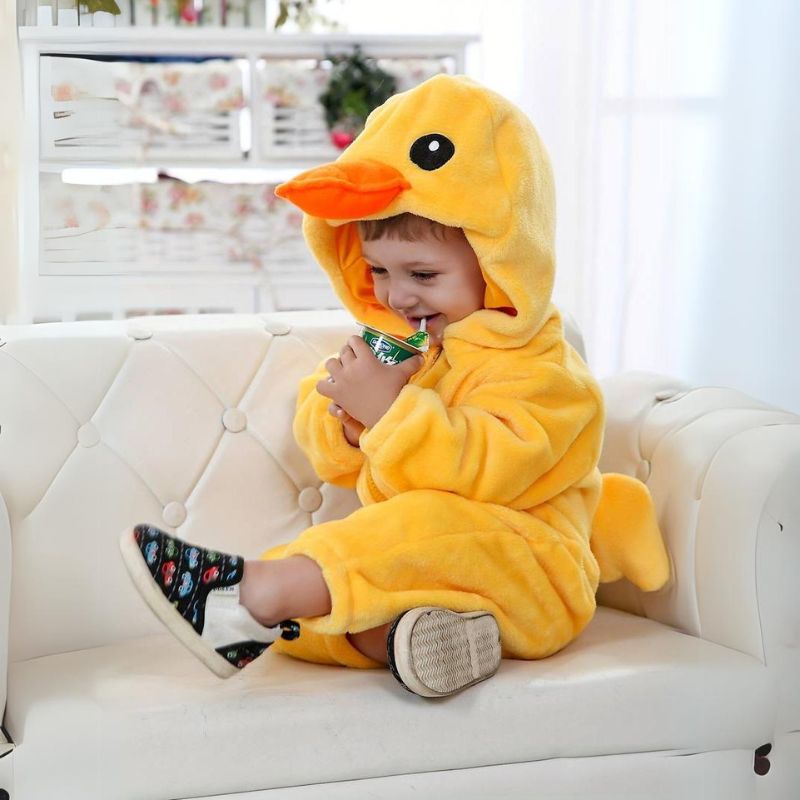 Milo & Moon Animal Jumpsuit – Baby & Toddler Soft One-Piece
