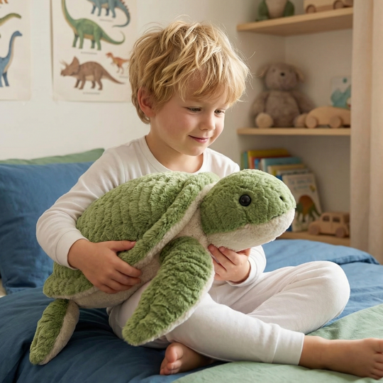 Ciela Slow Turtle Plush Toy – Soft Stuffed Turtle for Babies & Toddlers