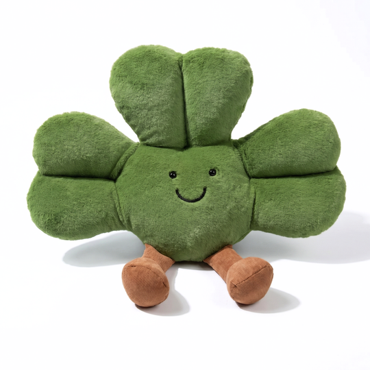 PlantCuddle Flower & Clover Plush Toy – Soft Botanical Nature Stuffed Plant