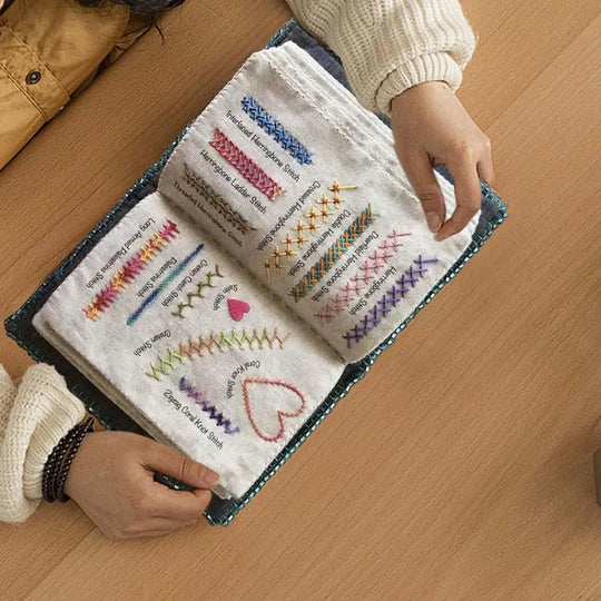 StitchBook Embroidery Kit – DIY Sewing Set for Beginners