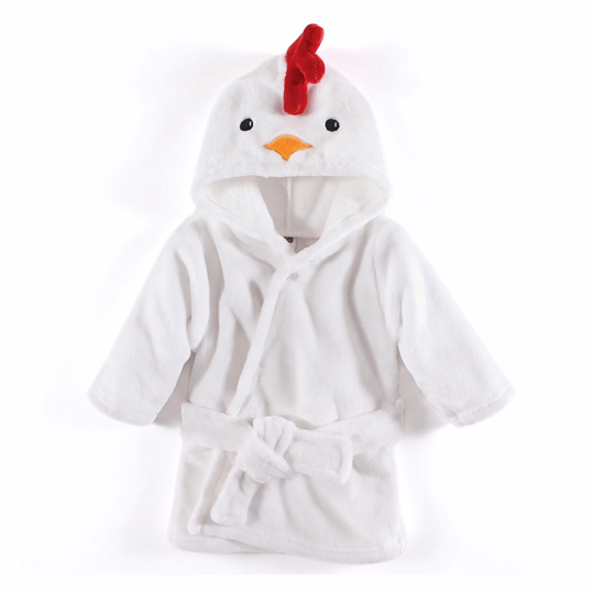 Baby Animal Hooded Towel Robe – Super Soft Post-Bath Wrap for Infants