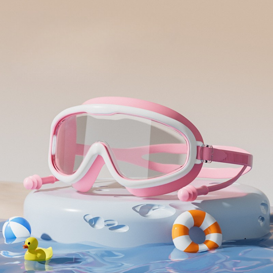 AquaView – Anti-Fog Swim Goggles with Wide Vision