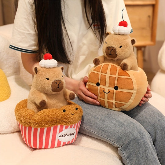 CuteCapybara Plush Toy – Soft Stuffed Capybara for Kids & Toddlers