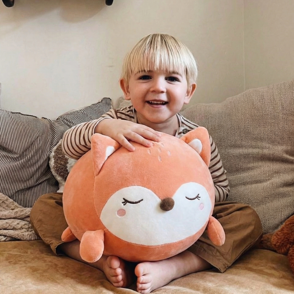 Emil Sleepy Fox Plush Toy — Baby Soft Toy