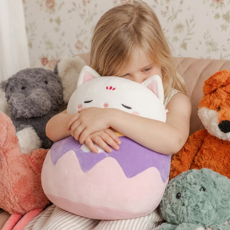 Maja Gentle Cat Plush Toy — Baby Soft Toy