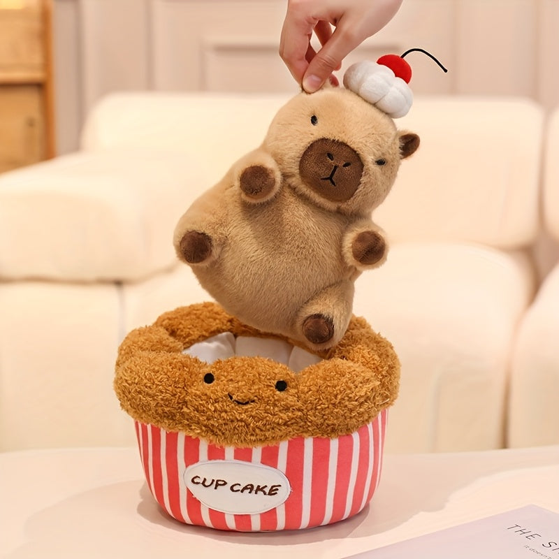 CuteCapybara Plush Toy – Soft Stuffed Capybara for Kids & Toddlers