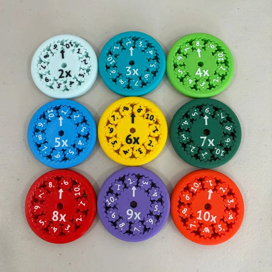 Milo & Moon Math Fidget Spinners – Educational Kids Toy