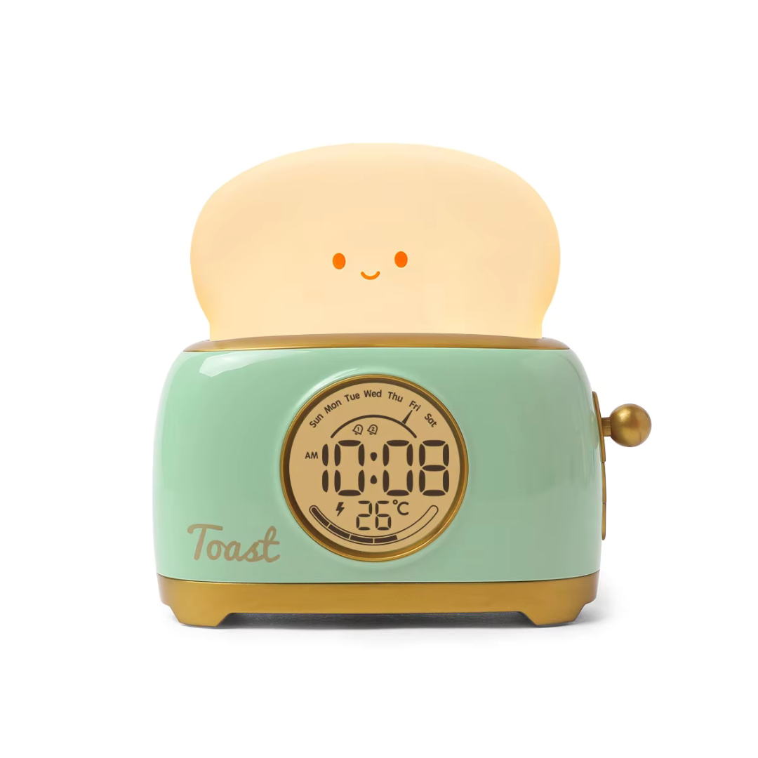 GlowToon Kids Alarm Clock – Bedside Lamp for Babies & Toddlers