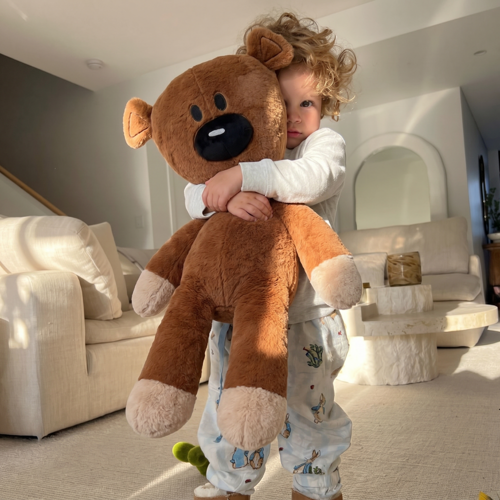 Classic Teddy Bear Plush Toy – Large Soft Stuffed Animal Gift