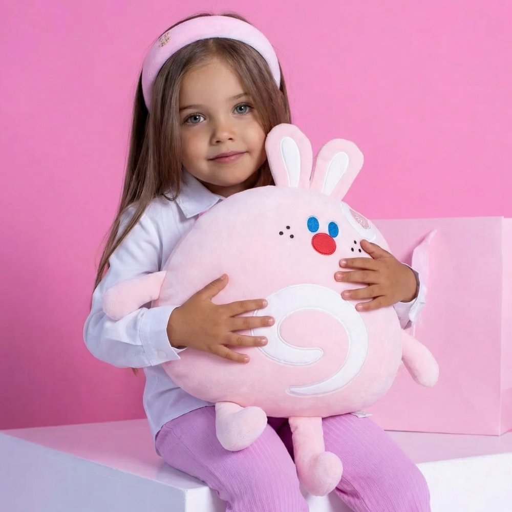 Brilia Bunny Cake Plush Toy – Soft Stuffed Animal for Kids
