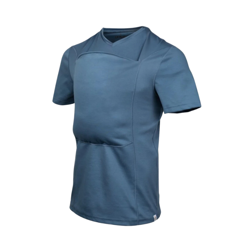 Kangaroo Pocket Baby Carrier T-Shirt – Wearable Bonding Tee for Mums & Dads