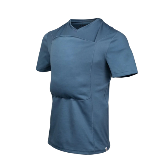 Kangaroo Pocket Baby Carrier T-Shirt – Wearable Bonding Tee for Mums & Dads